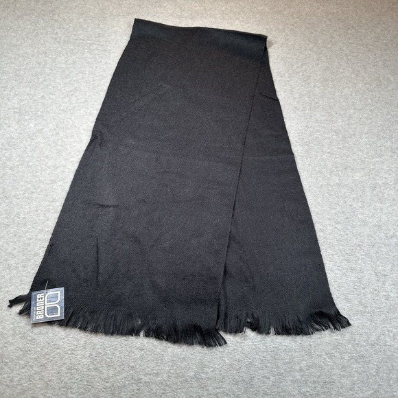 Accessories - Broner Navy Blue Scarf Acrylic New 52"x12"